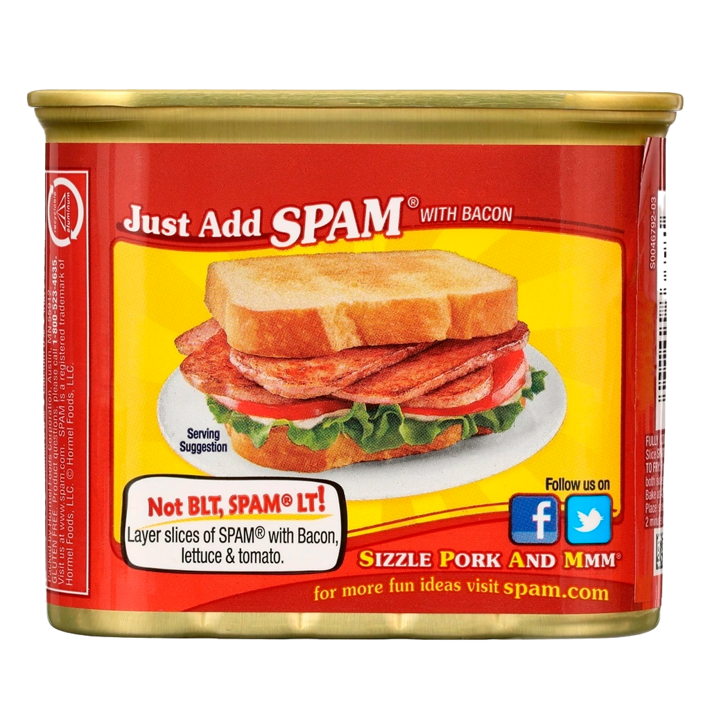SPAM Bacon 12onz