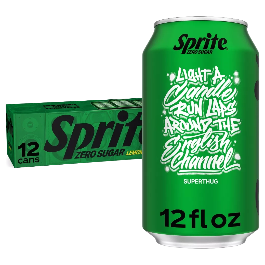 SPRITE Lemon-Lime Zero 12 oz 12pk