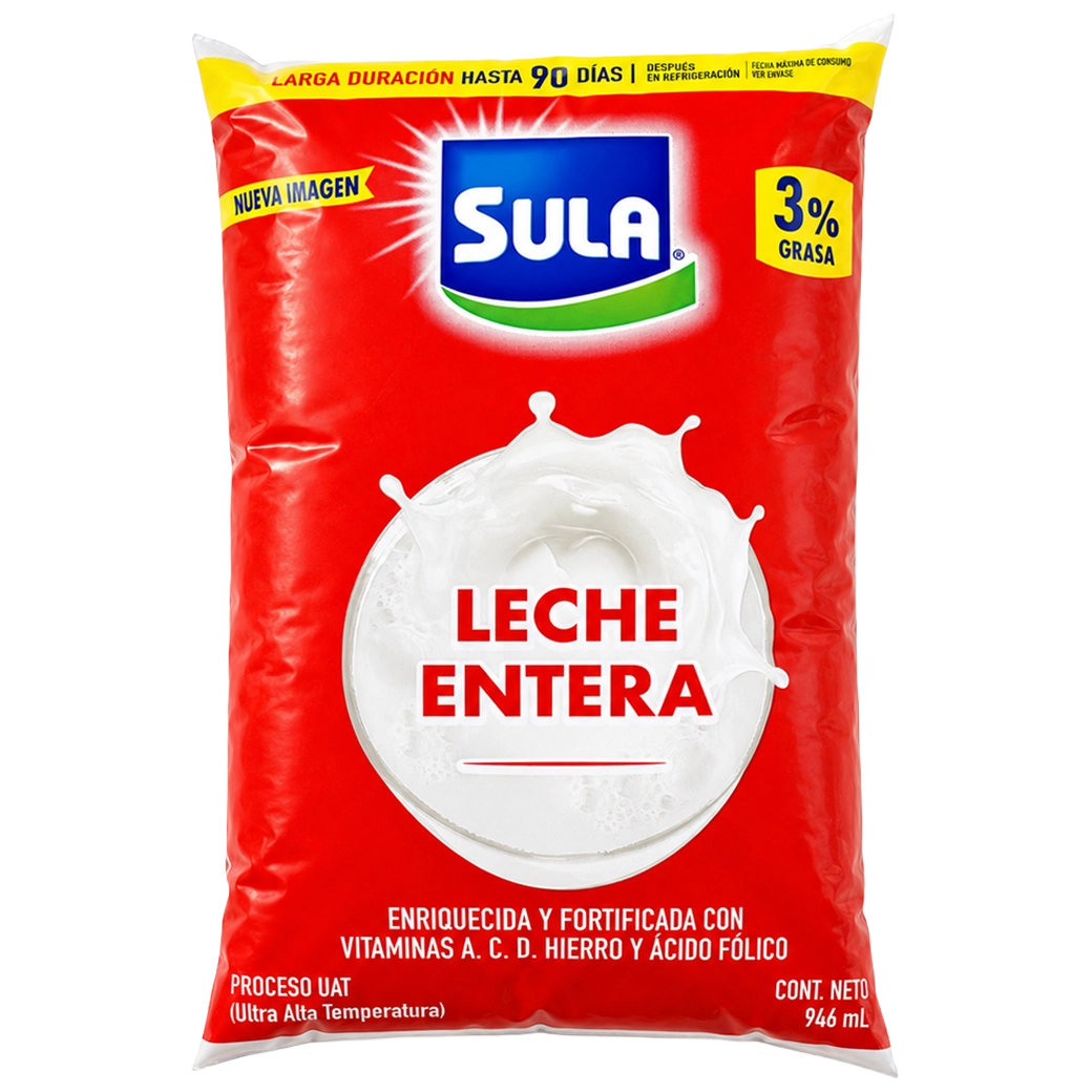 SULA Leche Entera BolsaLD 946ml