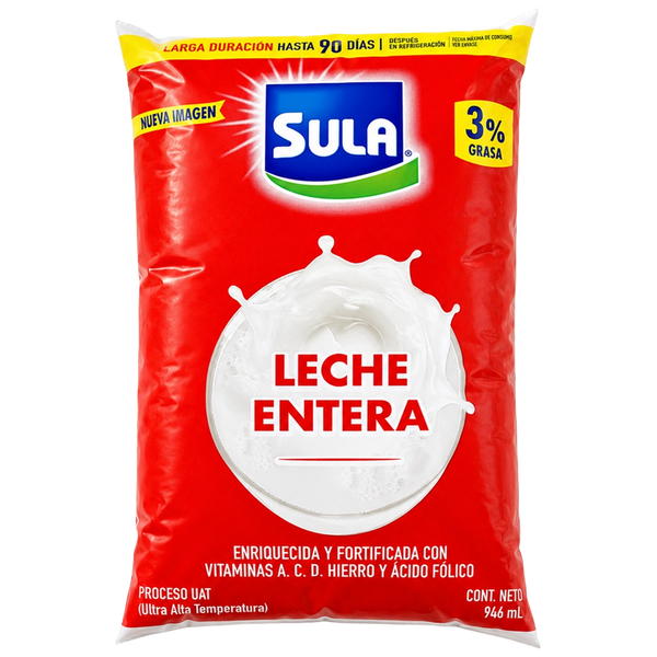 SULA Leche Entera BolsaLD 946ml