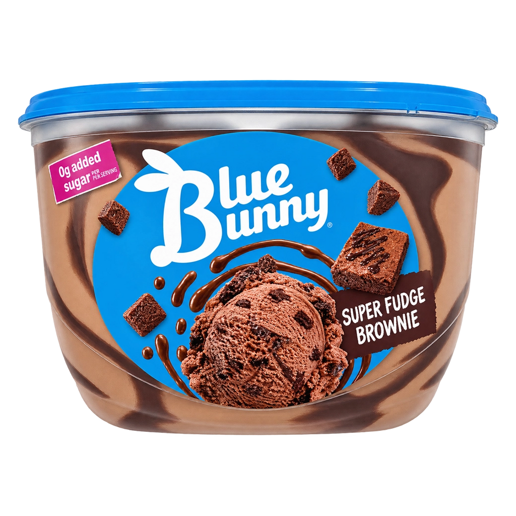 BLUE BUNNY Super Fudge1.36L