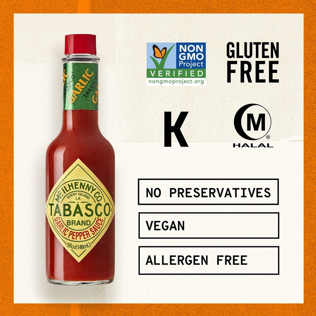TABASCO Garlic Pepper Sauce 60ml
