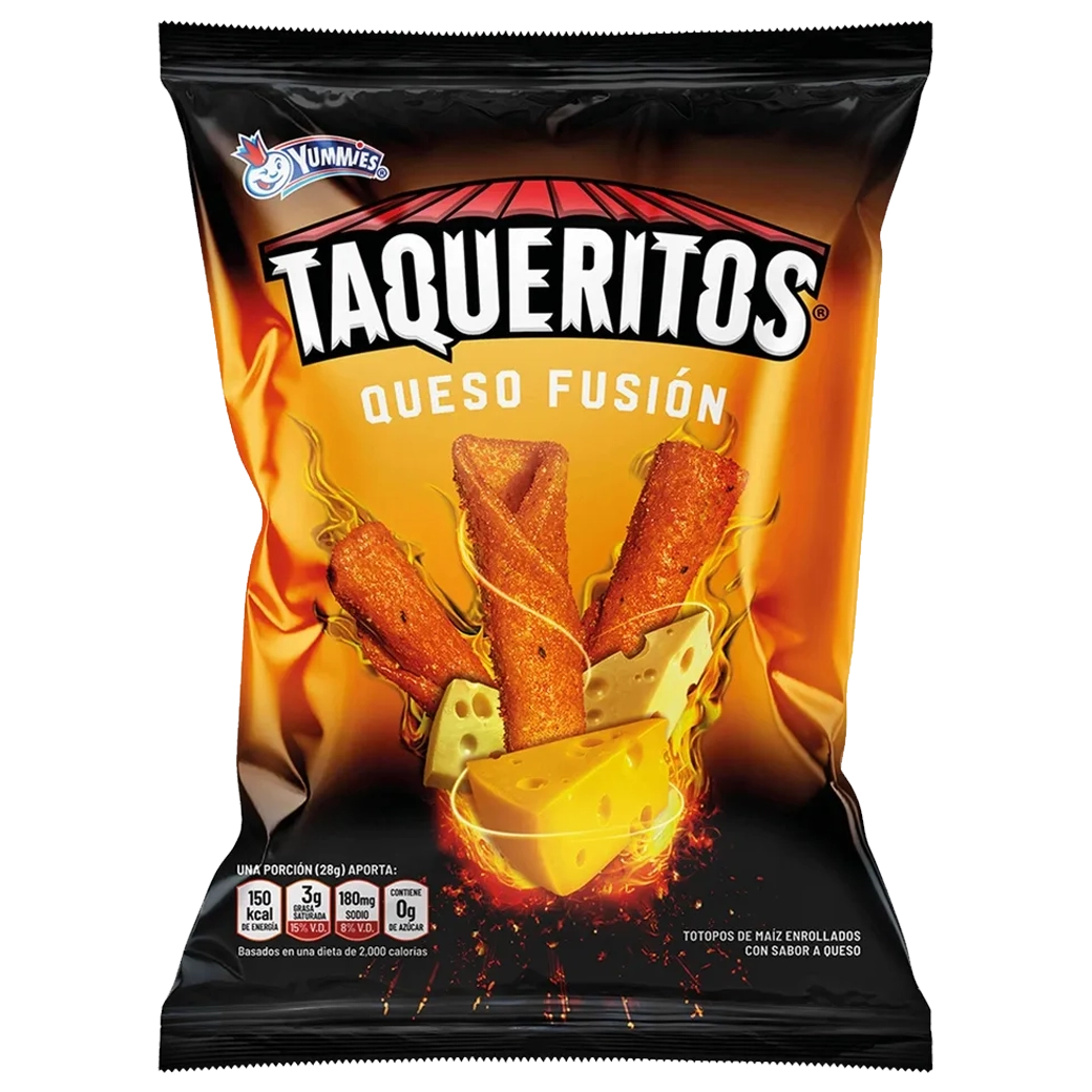 TAQUERITOS Extra Queso Fusion 190g