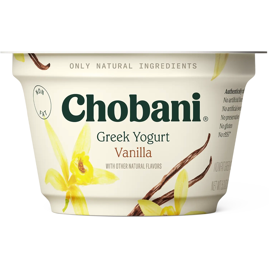 CHOBANI Vainilla Non Fat 5.3oz