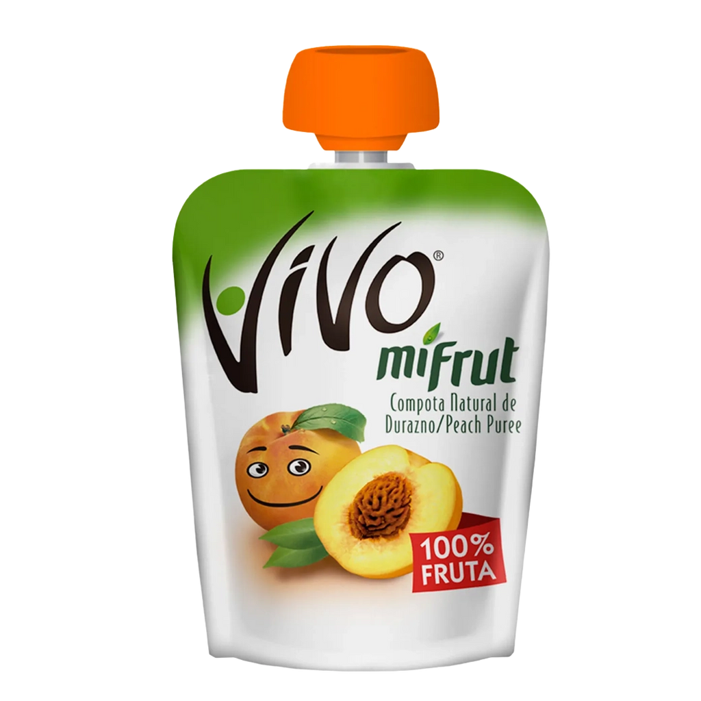 VIVO Compota de Durazno 90g