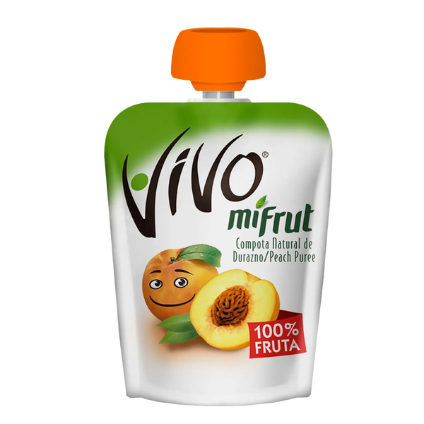 VIVO Compota de Durazno 90g