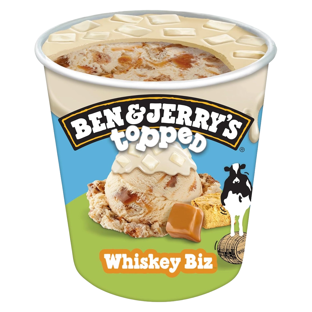 BEN&JERRYS Whiskey Biz 450ml