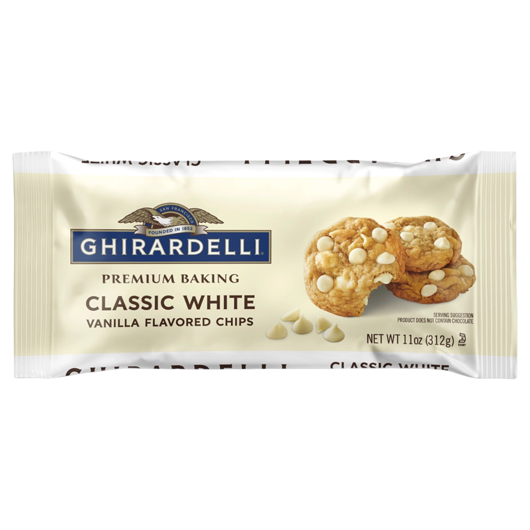 GHIRARDELLI Choco Chip White 11 oz