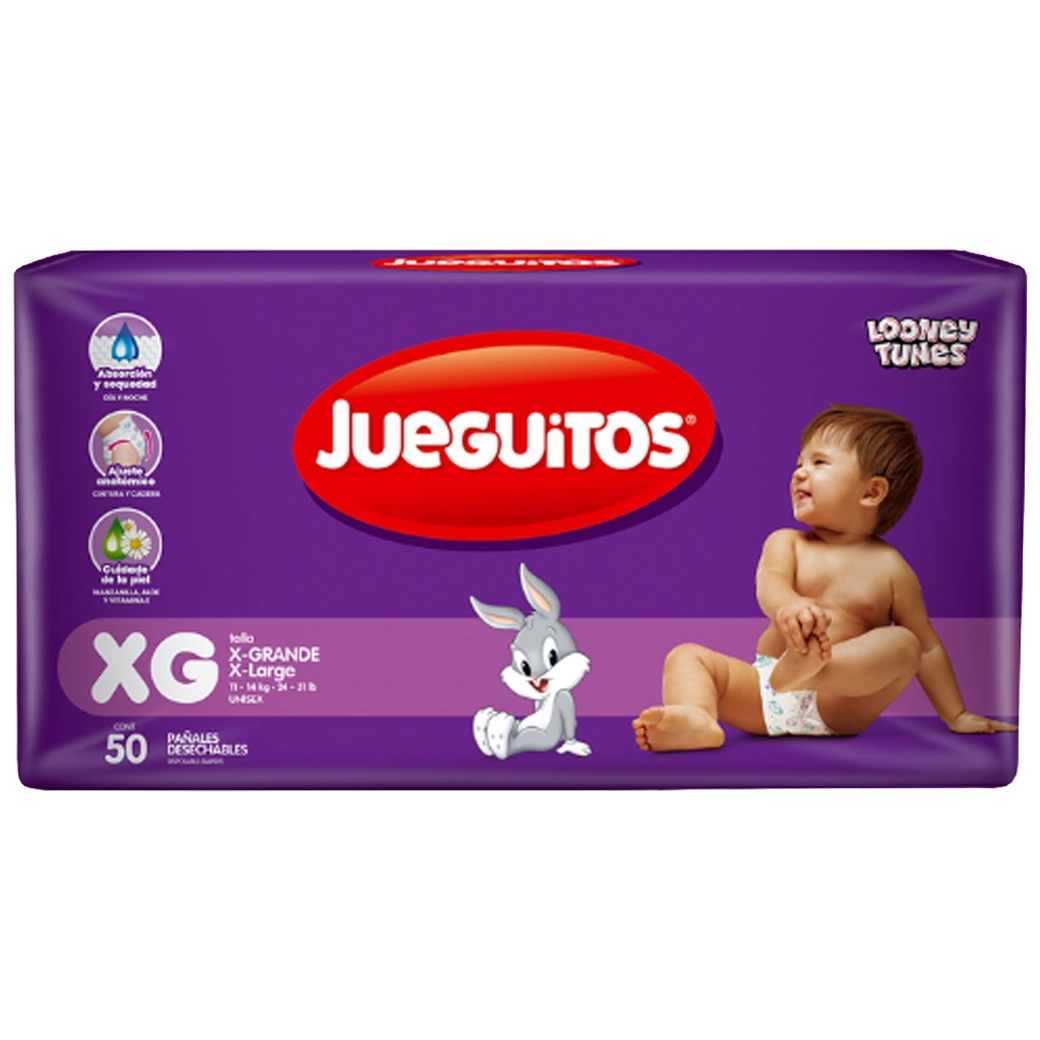 JUEGUITOS Panales XG 50und