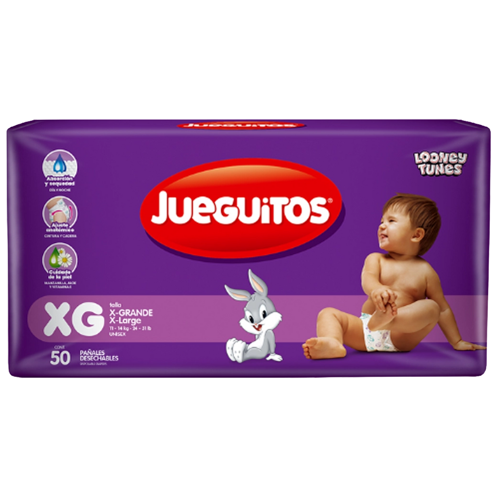 JUEGUITOS Panales XG 50und