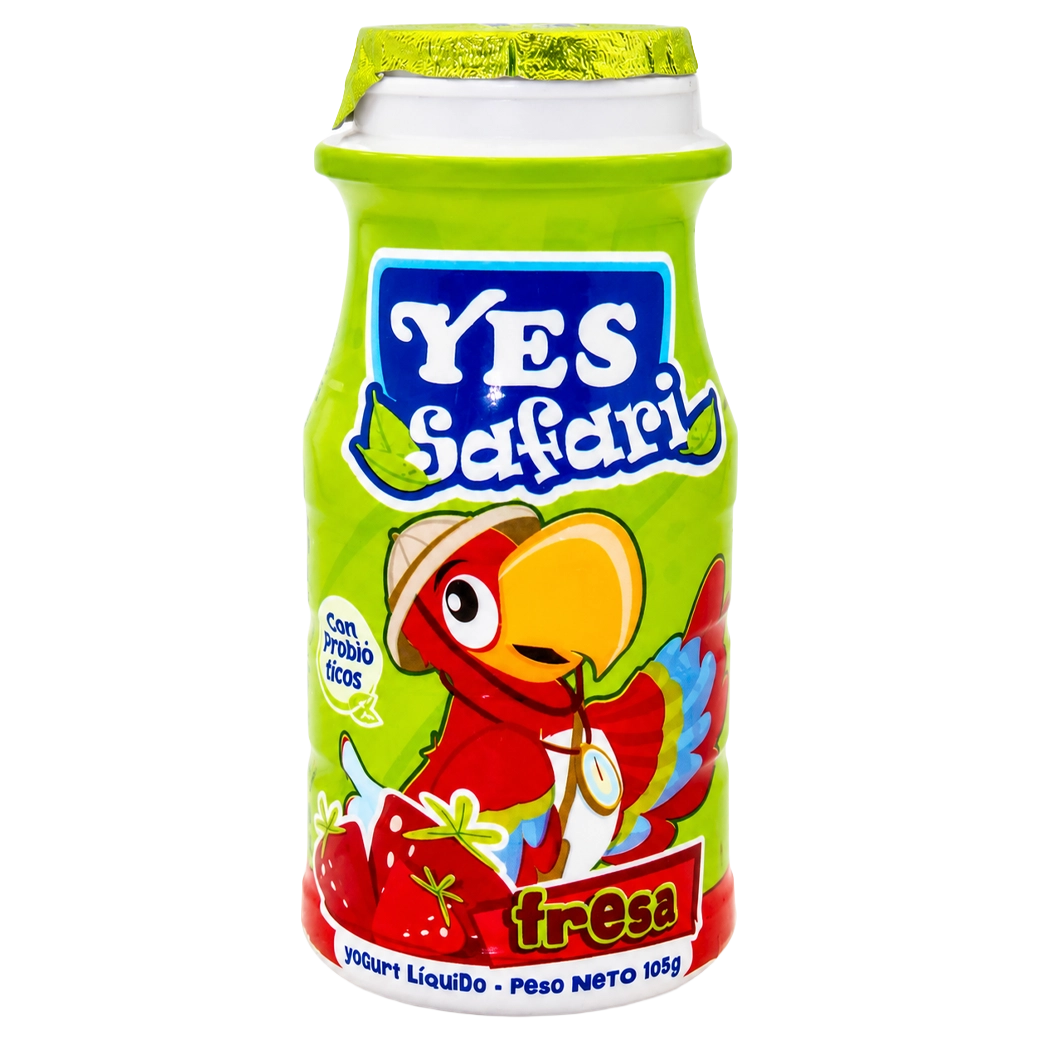 YES Yogurt Safari fresa 105g