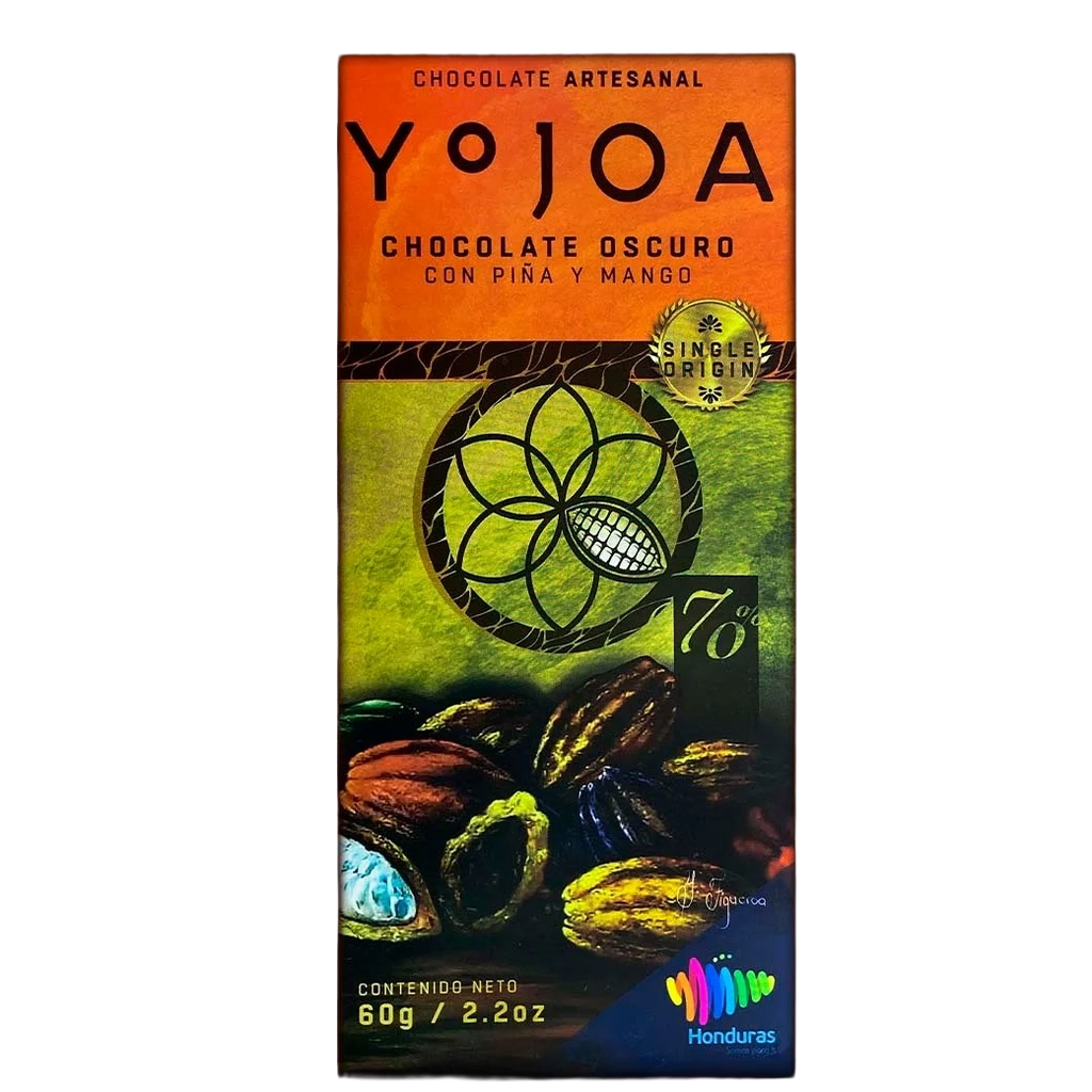 YOJOA ChocoArtesPiñaYMango53gr