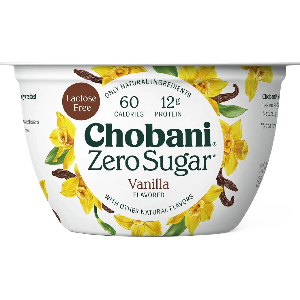 CHOBANI ZeroSugar Vanilla 5.3oz