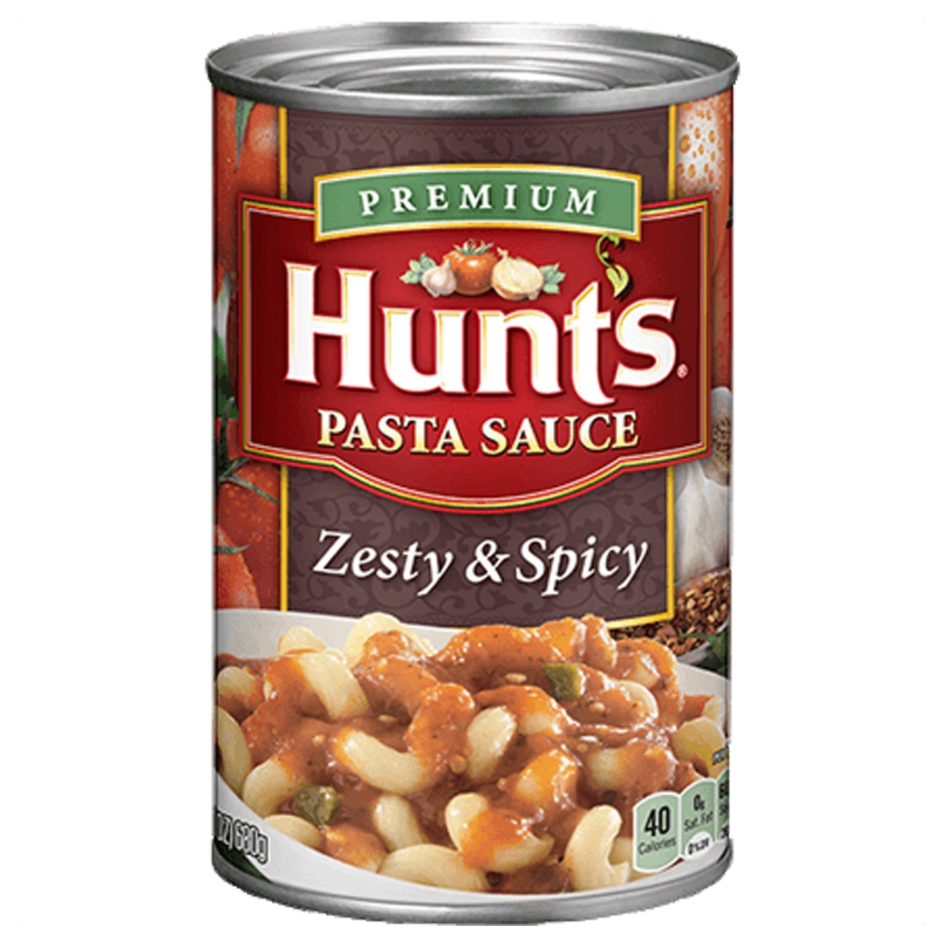 Hunts Zesty & Spicy Pasta 24Oz